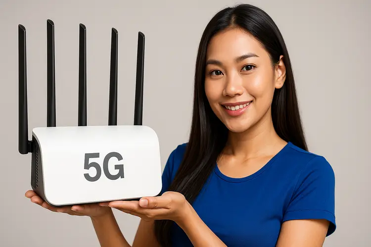 10 เราเตอร์ใส่ซิม 5G ยี่ห้อไหนดี ปี 2025 แรงทะลุสปีด เน็ตเร็วสะใจ