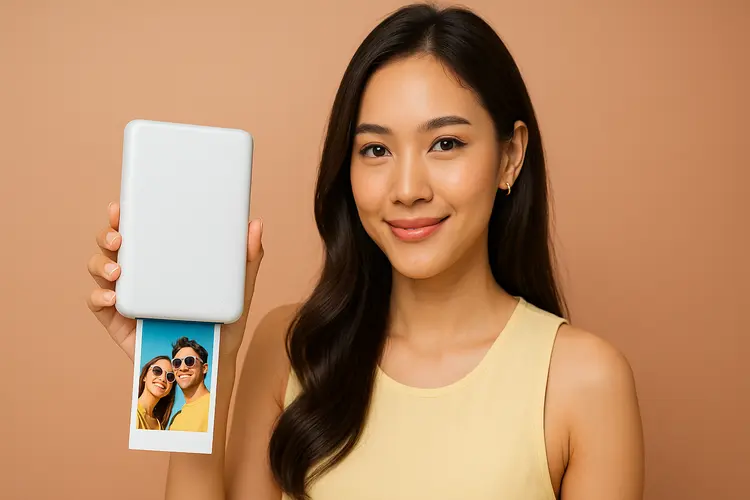 10 เครื่องปริ้นรูป ยี่ห้อไหนดี ปี 2025 สีสวยสดใส พกง่าย ปริ้นได้ทุกที่