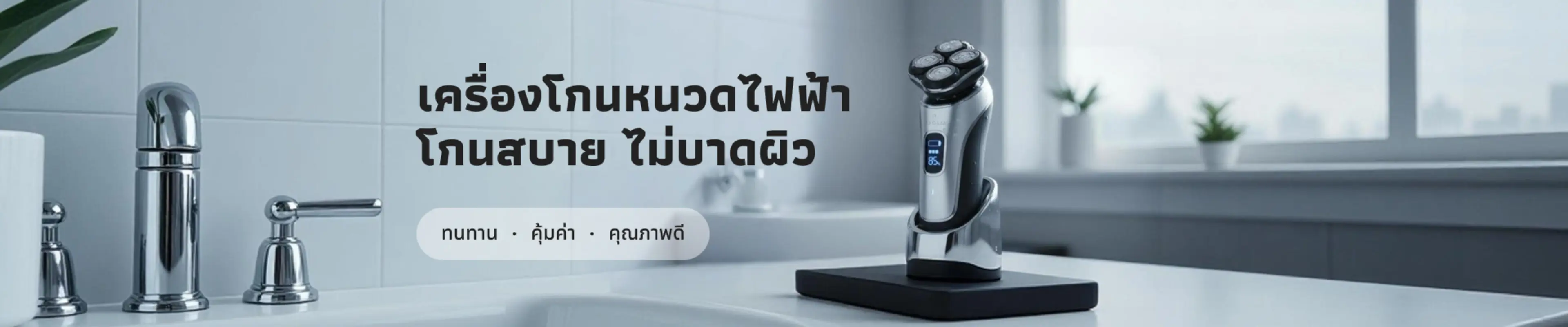 เครื่องโกนหนวดไฟฟ้า คู่ใจผู้ชายยุคใหม่ เลือกยังไงให้เหมาะกับเรา