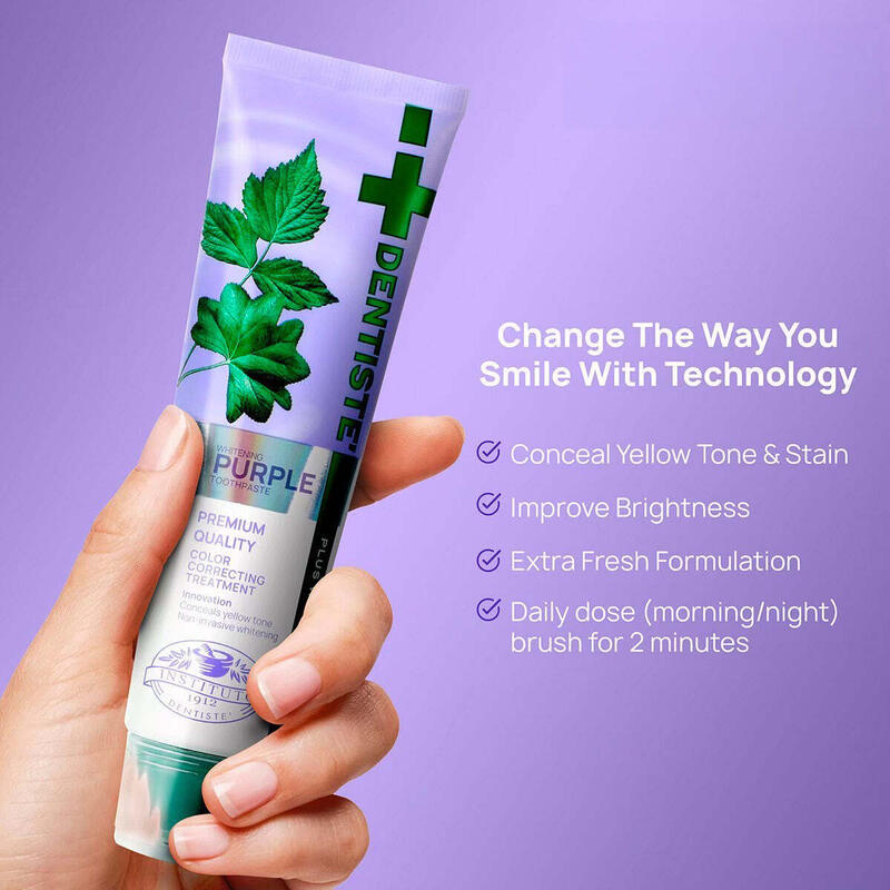 Whitening Purple Toothpaste – Dentiste