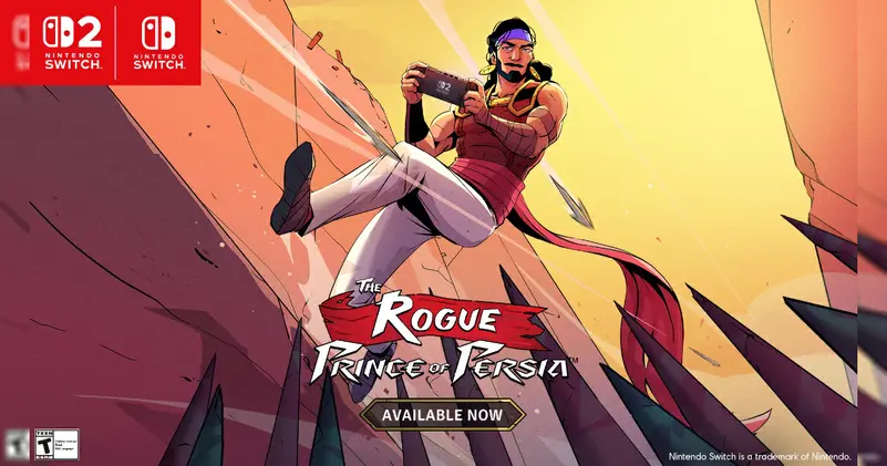 เกม The Rogue Prince of Persia™ วางจำหน่ายแล้วบน Nintendo Switch™ และ Switch™ 2 เปิดตำนานเจ้าชายสายโร้กไลต์ เล่นมันได้ทุกที่ ทุกเวลา