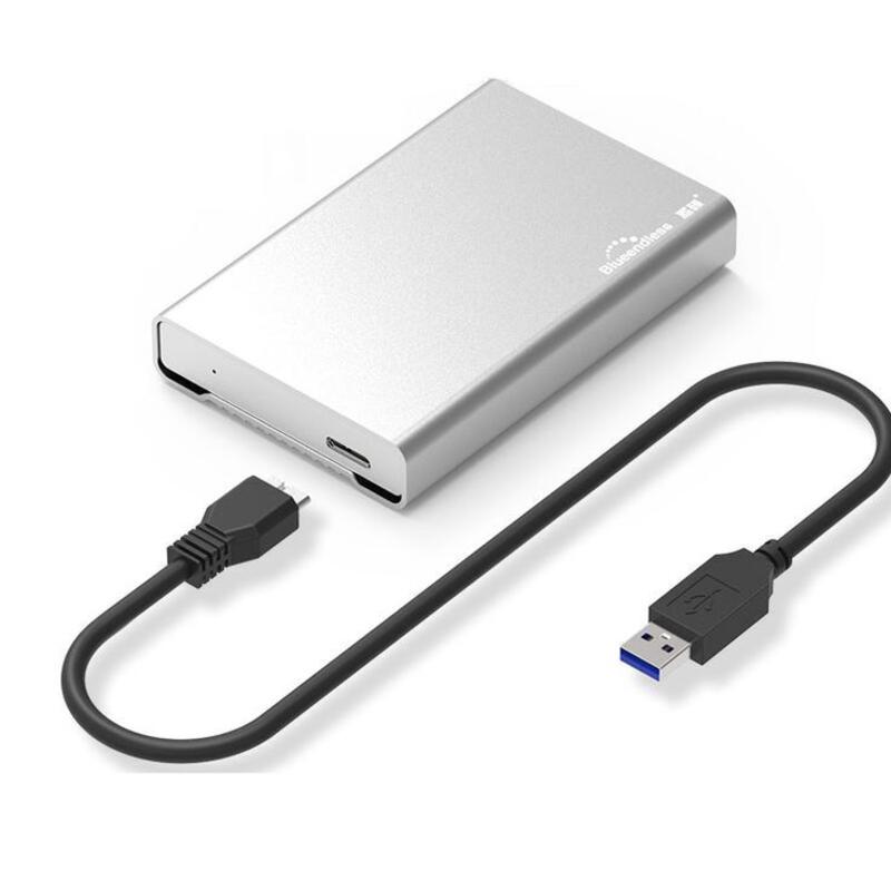 This may contain: an external hard drive and usb cable connected to it