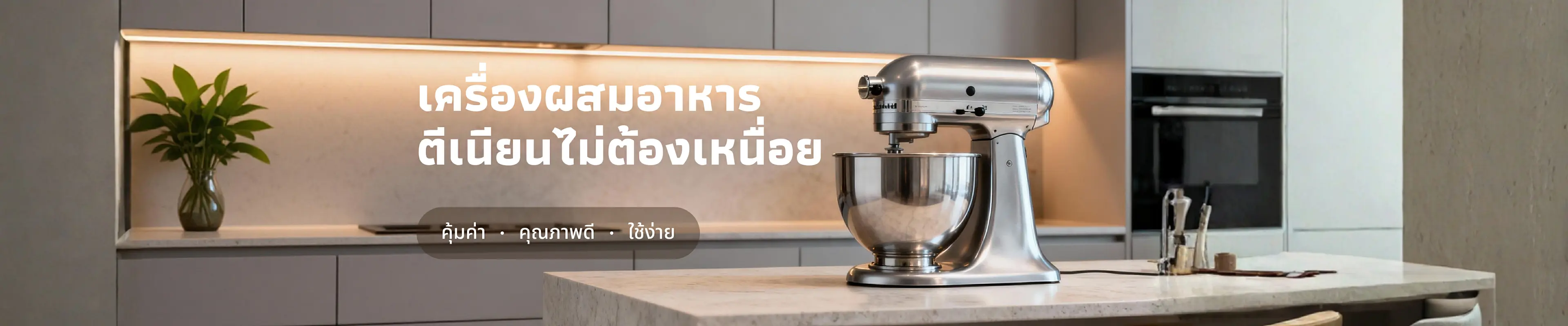 เครื่องผสมอาหาร ตีเนียนไม่ต้องเหนื่อย