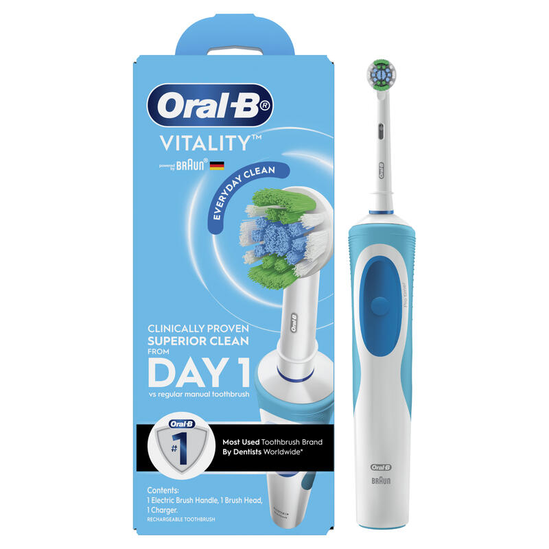 แปรงสีฟันไฟฟ้า Oral-B ไวทอลิตี้ เอฟวรีเดย์ คลีน | Oral-B TH