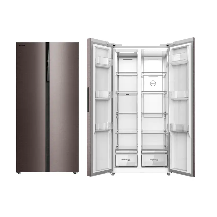 TOSHIBA ตู้เย็น 2 ประตู Side by Side ขนาด 16.2 คิว ระบบ Inverter รุ่น GR-RS600WI-PMT — ดีไซน์เรียบเนี๊ยบ ความจุใหญ่ และเทคโนโลยีเพื่อบ้านที่เป็นระเบียบมากขึ้น