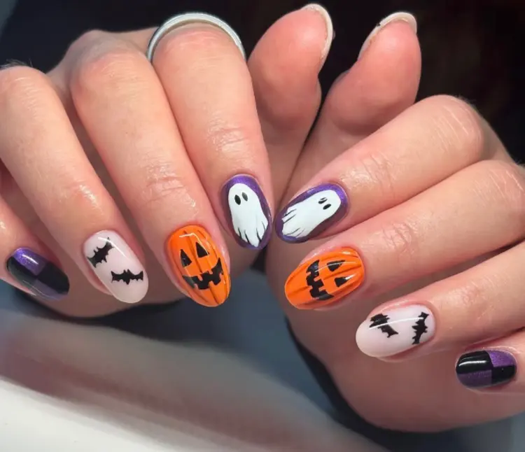 ปีนี้ไม่ต้องแต่งผีก็อินได้ แค่ปลายนิ้วมีแฟชั่นลายเล็บ Halloween ก็เพียงพอ!