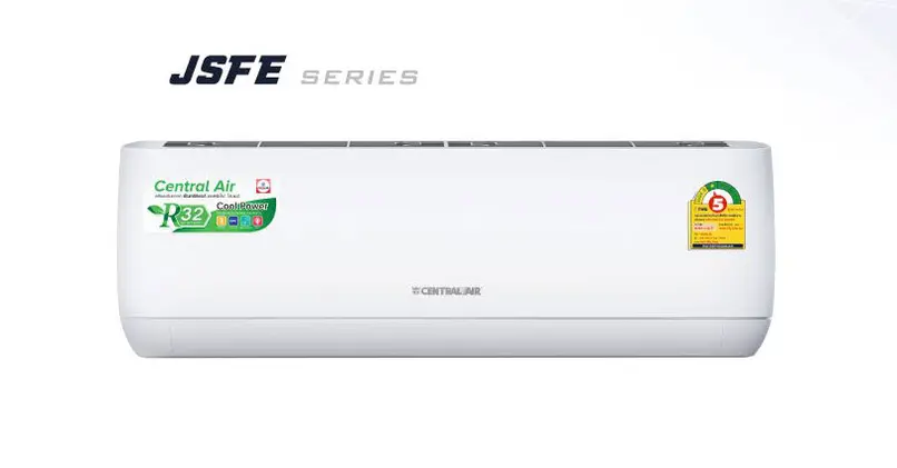Central Air JSFE R32 แอร์เย็นฉ่ำ...คุ้มค่าเกินราคา พร้อมเป็นมิตรกับสิ่งแวดล้อม