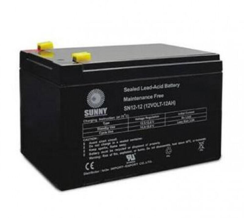 SUNNY แบตเตอรี่แห้งชนิดตะกั่ว-กรด Seal Lead Acid Battery 12V-12Ah.,รุ่น  SN12-12