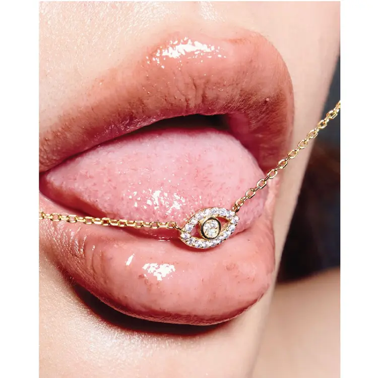 Mystyle : Angel Eyes สร้อยคอแหวนต่างหูสร้อยข้อมือเงินแท้ 92.5%