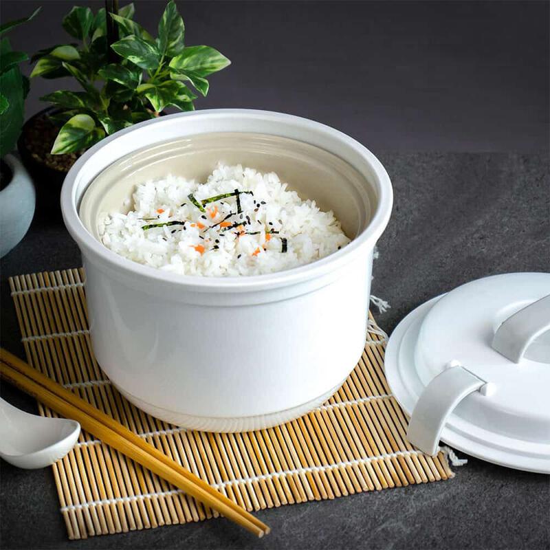 Micronware หม้อหุงข้าวในไมโครเวฟ ชามนึ่งข้าวไมโครเวฟ มีฝาปิด ใช้หุงข้าว  อุ่นแกงเก็บอาหารได้ ขนาด 1050 มล. รุ่น 5097 หุงข้าวทานได้1-2คน - Micron  Ware ช้อปปิ้งออนไลน์ ของใช้เครื่องครัว กล่องอาหาร กระบอกน้ำ กล่องเก็บของ