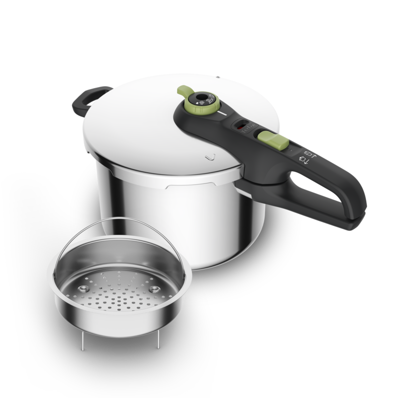 Tefal หม้ออัดแรงดัน หม้อตุ๋นด่วน รุ่น Secure Trendy ความจุ 6 ลิตร | TEFAL