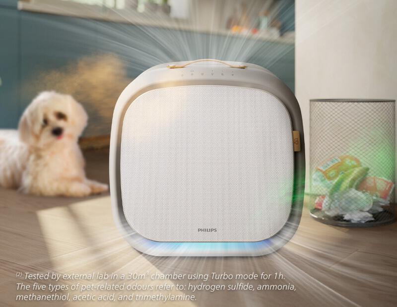 Product image Philips PureProtect Pet 3000 Series เครื่องฟอกอากาศสำหรับบ้านที่มีสัตว์เลี้ยง AC3360 สำหรับห้องขนาด 104 ตร.ม. 4