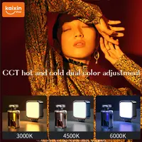 ไฟเซลฟี่ ไฟถ่ายรูป ไฟติดหัวกล้อง RGB ไฟเติม LED แบบคลิปออน Mini ขนาดพกพาสะดวกเปลี่ยนสีและปรับระดับความสว่างได้