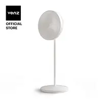 Venz เวนซ์ พัดลมแต่งบ้านมินิมอล รุ่น Linear 16 นิ้ว ตั้งพื้น สีแดง สีขาว สีดำ