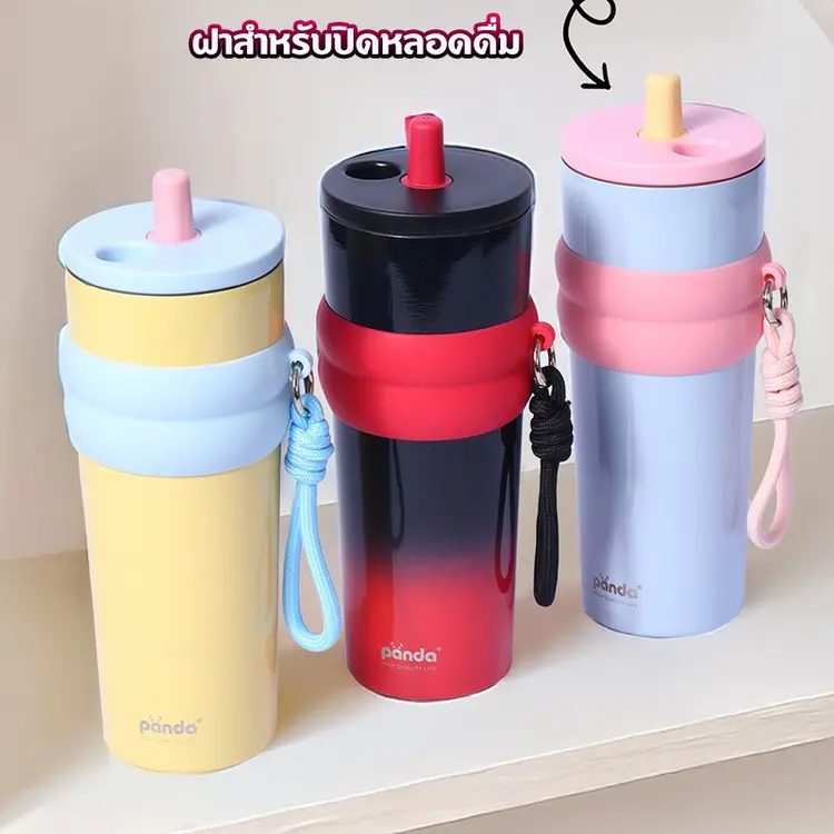 Colorful แก้วเก็บอุณหภูมิ แก้วเก็บความเย็น 810ml 30OZ, A1