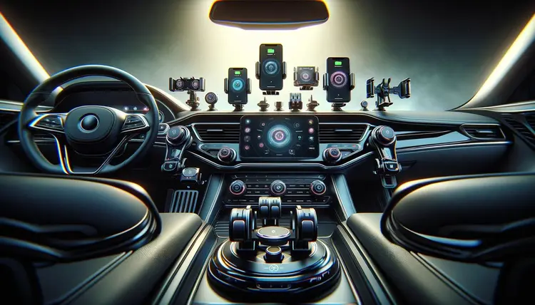Car Wireless Charger : ที่ชาร์จโทรศัพท์ไร้สายสำหรับชาร์จบนรถ