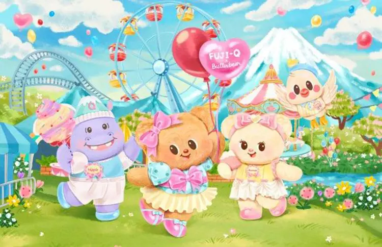 Fuji-Q Highland x Butterbear ประสบการณ์ Sweet & Cute ใต้เงาภูเขาไฟฟูจิ ที่หาไม่ได้จากที่อื่น 