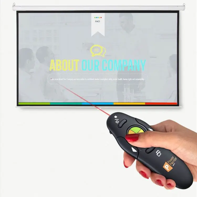 Pointer Presentation ประชุมบ่อยขนาดนี้ ต้องมีตัวช่วยที่ทำให้งานดูโปรขึ้นทันตา