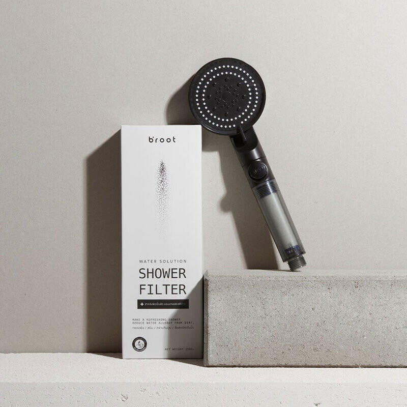 Product image Broot Shower Filter 150g + [Free! Filter For Shower Filter 5pcs] ฝักบัวกรองน้ำ ฟรี! ไส้กรองฝักบัว 5 ชิ้น. 4