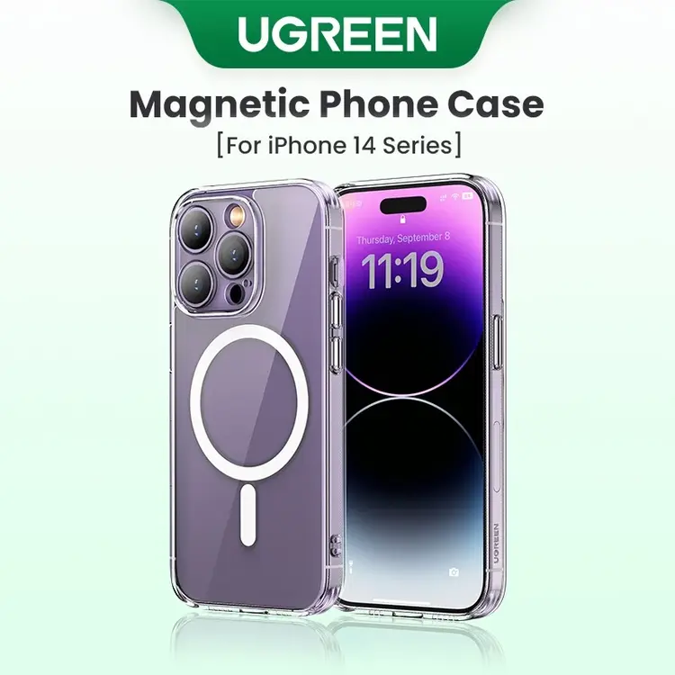 Ugreen เคสโทรศัพท์มือถือ แบบใส แม่เหล็ก ไอโฟน: เคสใสยุคใหม่ที่ไม่ได้มีดีแค่ความสวย แต่จัดเต็มฟีเจอร์แบบสายเทค