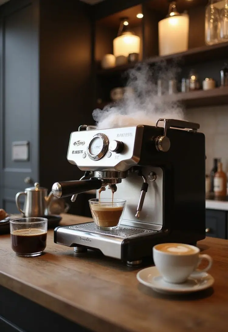 Duchess CM5810B เครื่องชงกาแฟระบบอัตโนมัติ :
ดีไซน์สวย เรียบหรู ทำกาแฟระดับบาริสต้าได้ง่าย ๆ ที่บ้าน