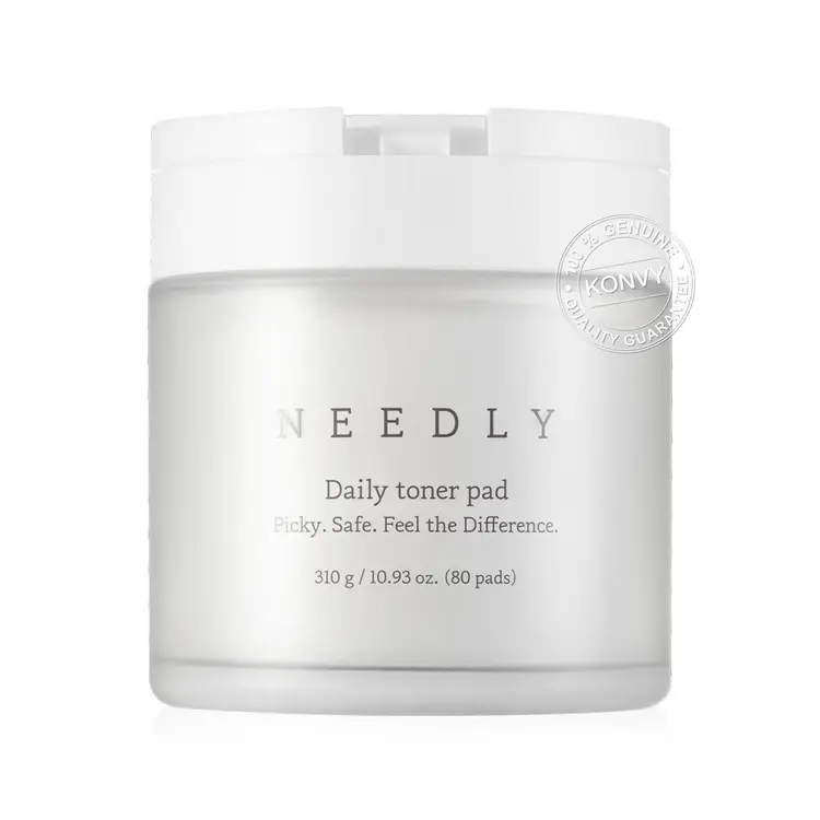 Needly Daily Toner Pad 310 G. นีดลี่เดลี่โทนเนอร์แพด โทนเนอร์แบบแผ่นลดสิว ชุ่มชื้น กระชับรูขุมขน ผลัดเซลล์ผิว ขนาดใหม่