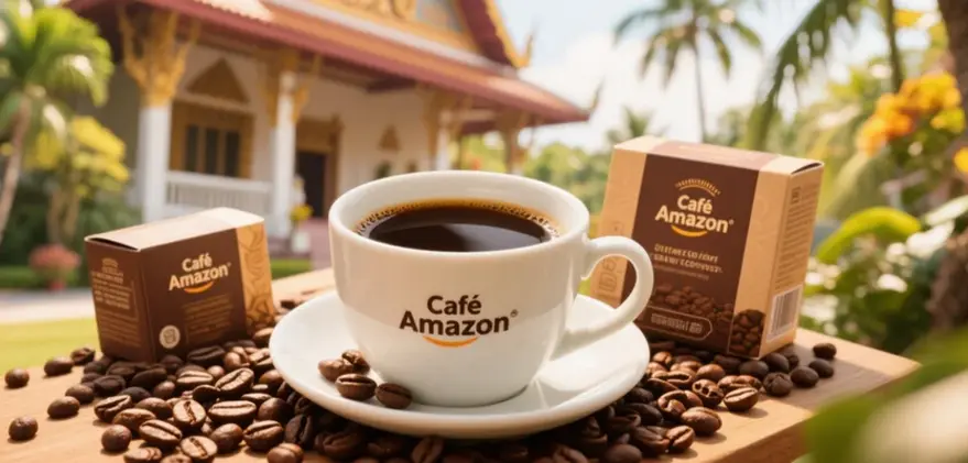คาเฟ่ อเมซอน: กาแฟระดับพรีเมียม เพื่อช่วงเวลาแห่งความสุข