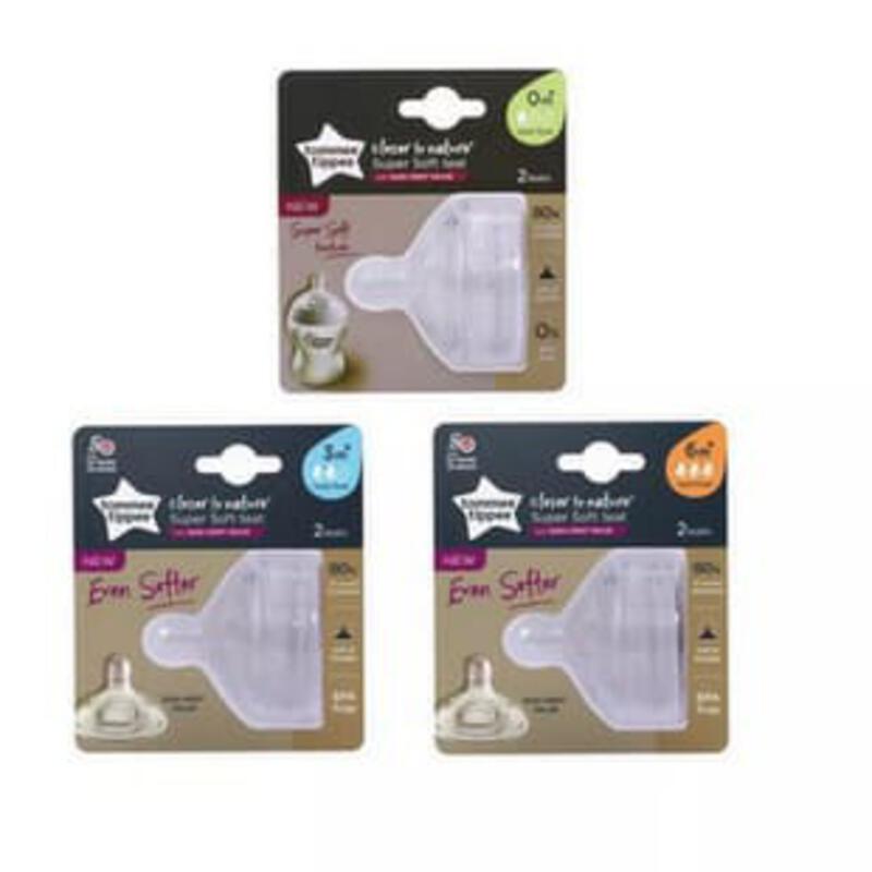 Tommee Tippee จุกนมคอกว้าง รุ่น CTN Soft Teat