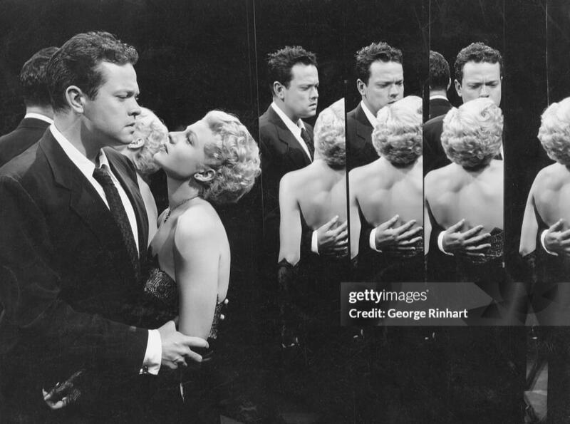 Orson Welles and Rita Hayworth in The Lady from Shanghai