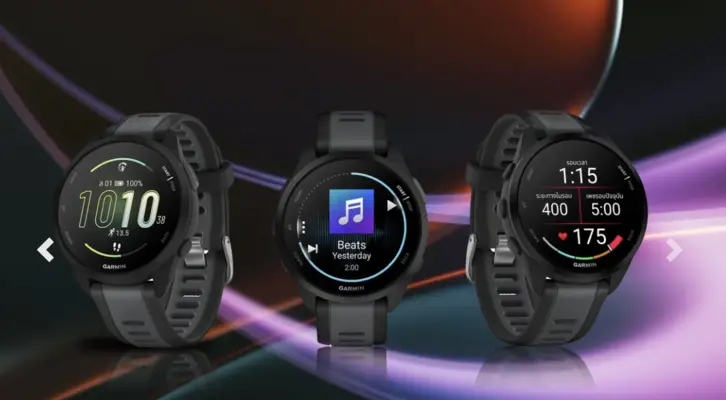 GARMIN Forerunner 165 สมาร์ทวอทช์ตัวจบสำหรับสายวิ่ง