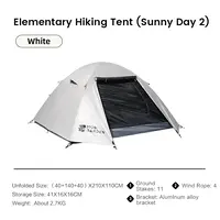 MOBI GARDEN เต็นท์ตั้งแคมป์ แบกเป้ กันน้ํา กันฝน เดินป่า เคลือบเงิน ป้องกันแสงแดด ติดตั้งง่าย ศูนย์พักพิงหลังเกิดแผ่นดินไหว