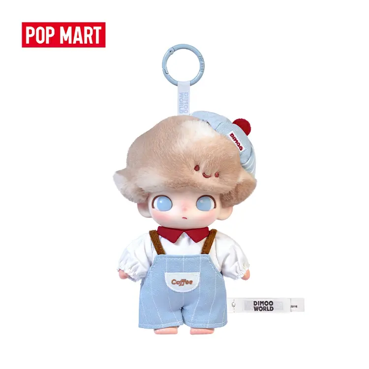 POP MART: DIMOO Crush on Coffee Series-Vinyl Plush Blister Pack