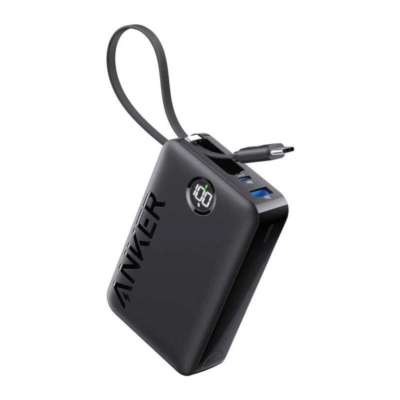 แบตเตอรี่สำรองพกพา Anker 335 Power Bank สี Black