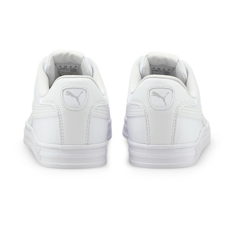 Product image PUMA BASICS - รองเท้ากีฬาข้อต่ำ Smash Vulcanised V3 สีขาว - 38075203 4
