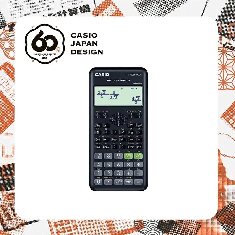 Casio: FX-350ESPLUS-2 เครื่องคิดเลข, A1