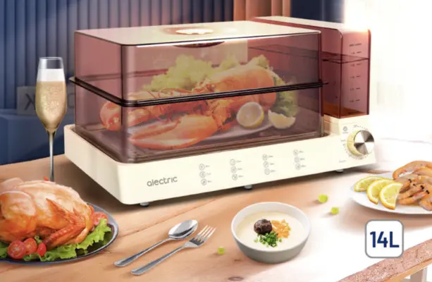 Alectric Multi Steamer หม้อนึ่งไฟฟ้าอเนกประสงค์ 14L รุ่น ST-ONE
ตัวช่วยให้ครัวดูเรียบง่าย อบอุ่น และสะดวกกว่าเดิม ในสไตล์บ้านยุคใหม่ที่รักสุขภาพและความเนี๊ยบ