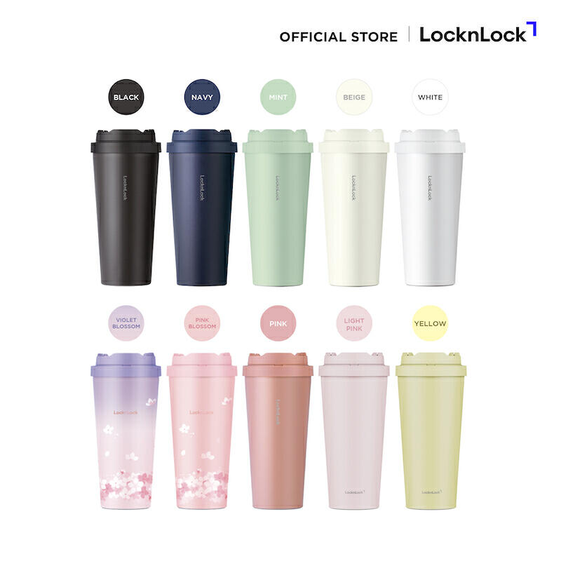 Product image LocknLock แก้วน้ำเก็บอุณหภูมิ Energetic One Touch Tumbler ความจุ 550 ml. รุ่น LHC3249 1