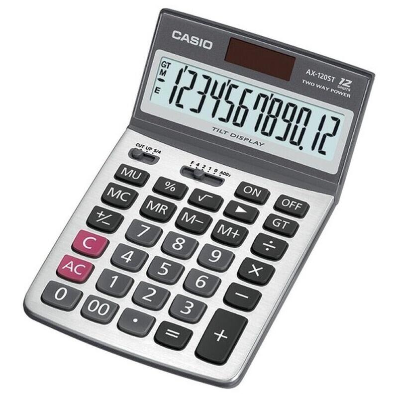 เครื่องคิดเลข Casio AX-120ST 12 หลัก - lptrade