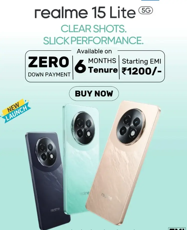 Realme 15 Lite 5G มือถือแรง คุ้มราคา