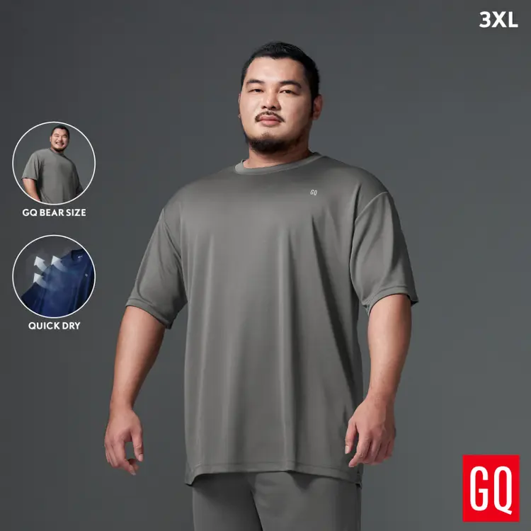 GQSize: Size Sports T-Shirt เสื้อยืดกีฬาไซซ์ใหญ่, A1