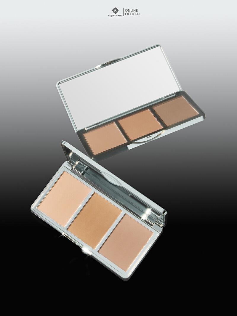 Product image SUPERMOM l I’M A TRIO PALETTE (ไอม อะ ทรีโอ พาเลตต์) พาเลตต์ 3 สไตล์ในตลับเดียว ขนาด 4.5กรัม*3 1