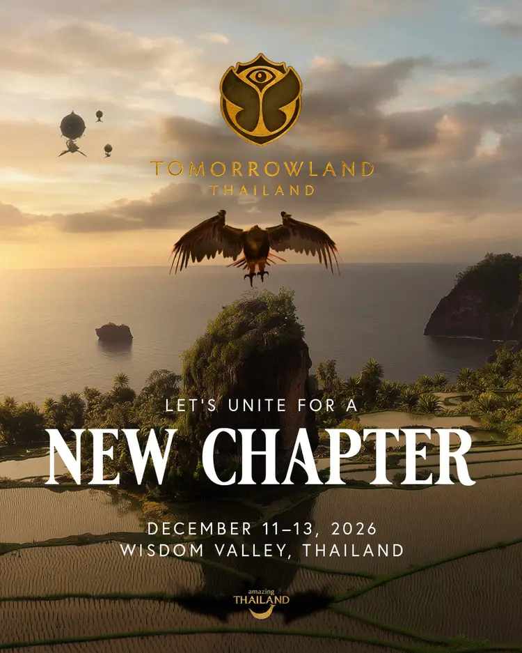 สิ้นสุดการรอคอย! Tomorrowland บินตรงสู่ไทย จัดเต็มฟูลสเกลปลายปี 2026