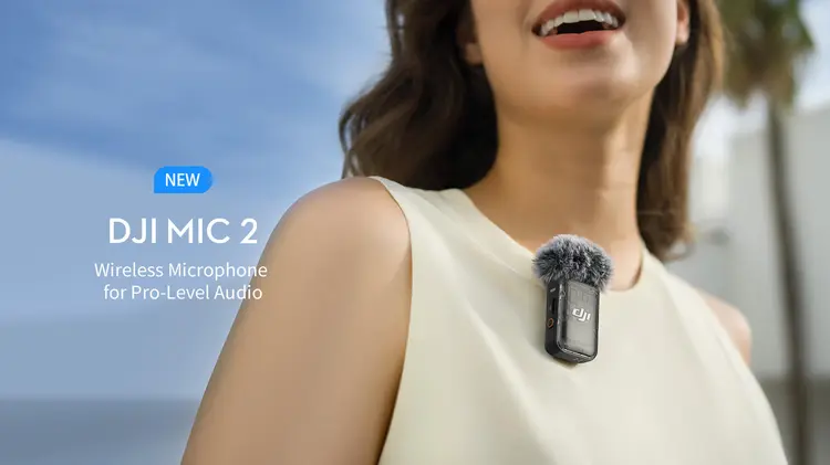 🎤 DJI Mic 2 – Wireless Microphone