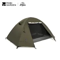 MOBI GARDEN เต็นท์ตั้งแคมป์ แบกเป้ กันน้ํา กันฝน เดินป่า เคลือบเงิน ป้องกันแสงแดด ติดตั้งง่าย ศูนย์พักพิงหลังเกิดแผ่นดินไหว