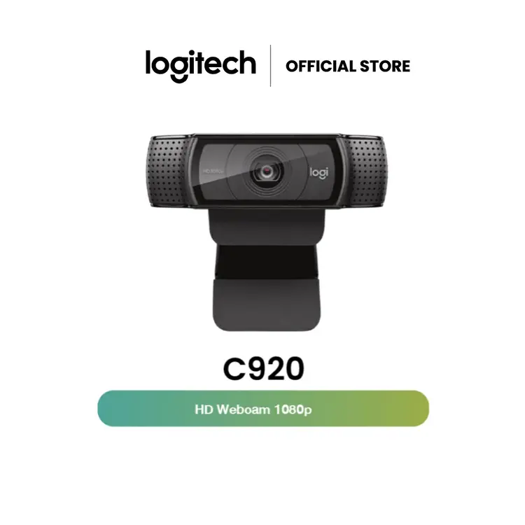 Logitech: C920 Pro HD Webcam, Logitech C920 Pro HD Webcam 1080p (เว็บแคม กล้องติดคอม FHD)
