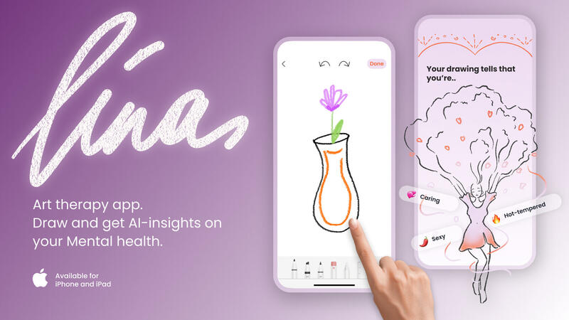 LINA: Art therapy app