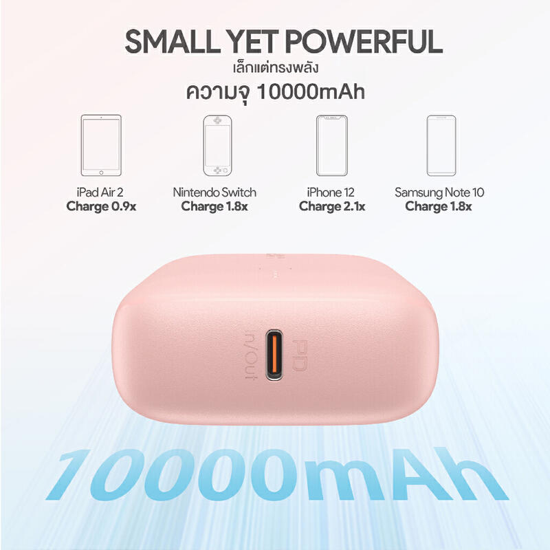 Product image AUKEY PB-N83S พาวเวอร์แบงชาร์จเร็ว PowerPlus Sprint 10000mAh 22.5W PD&amp;QC3.0 รุ่น PB-N83S 4