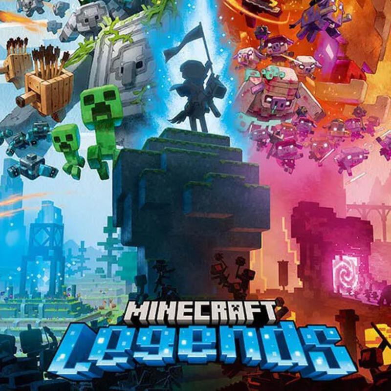 switch遊戲推薦多人、switch雙人遊戲:我的世界:傳奇 Minecraft Legends