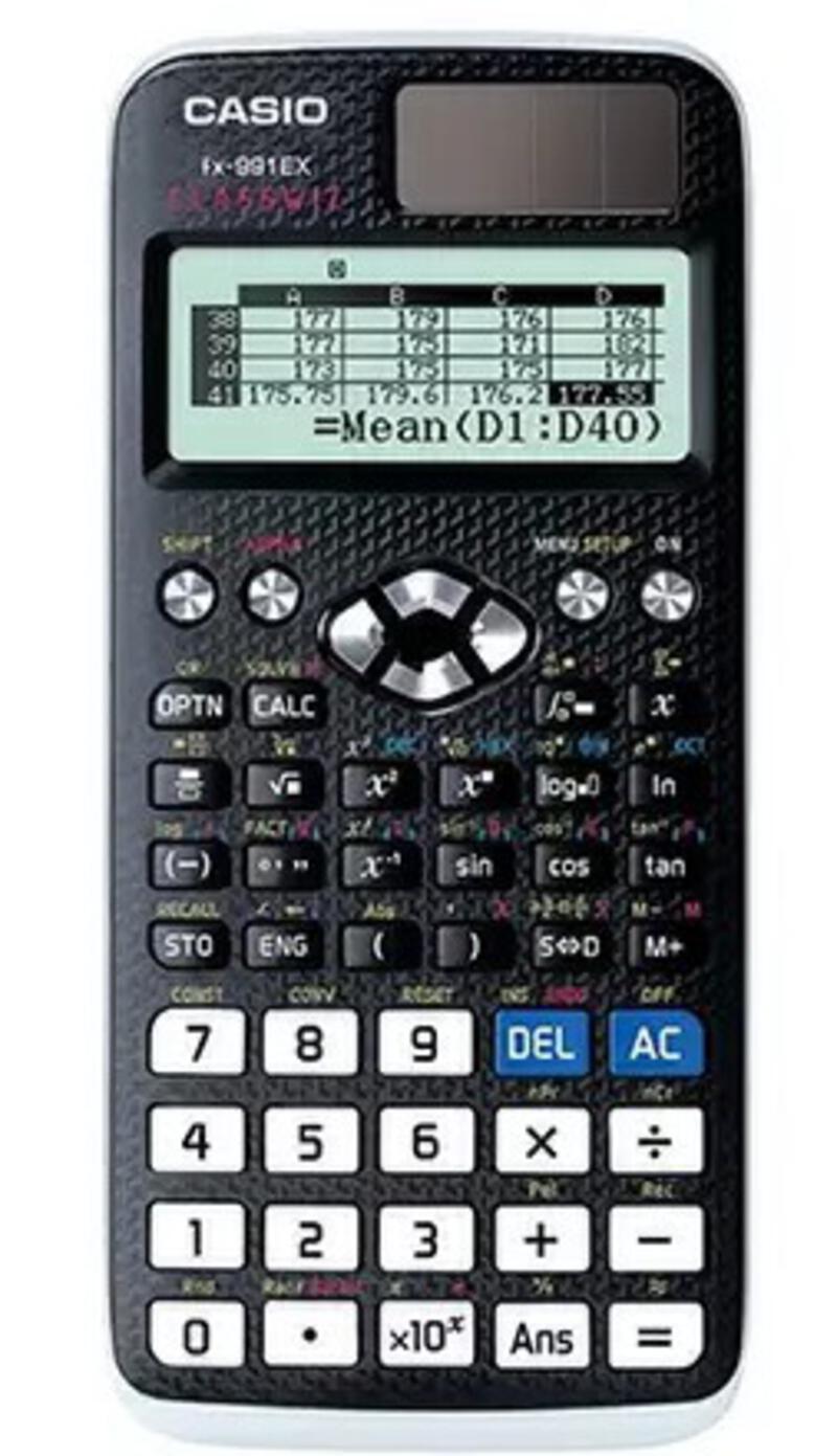 CASIO CALCULATOR เครื่องคิดเลขคาสิโอ รุ่น FX-991EX สีดำ | ของแท้ 100% |  Central Online