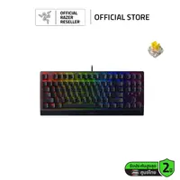 Razer Blackwidow V3 Tenkeyless Green Mechanical Switches Chroma RGB Gaming Keyboard (Tactile&Clicky) (คีย์บอร์ดเกมมิ่ง) คีย์TH/EN